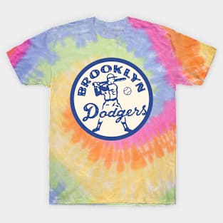 Old Baseball Brooklyn  Dodgers T-Shirt